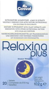 Relax Relaxina Plus 20 tabletten 10.2g Cosval