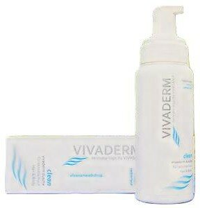 Vivaderm Clean Douche-  en Haarschuim Vivasan 250ml