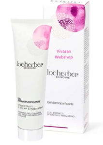 Purifying Gel Cleanser Locherber– Diepzuiverende gezichtsreiniging voor vette en acnegevoelige huid - 50ml