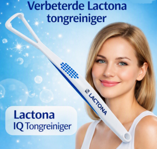 IQ Tongreiniger – Voor een Frisse Adem & Gezonde Mondhygiëne Lactona