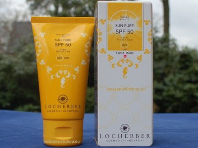 Locherber Sun Pure zonnecreme SPF 50 75ml