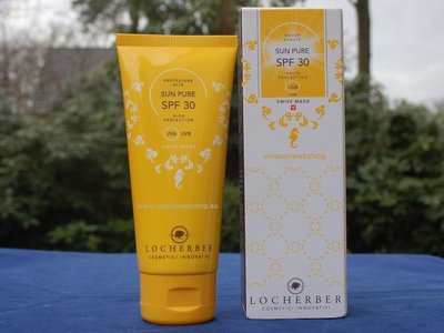 Locherber Sun Pure zonnecreme SPF 30 100ml