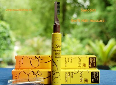 Haarmascara Swift licht bruin S4 Sanotint 14ml