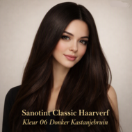 Sanotint Haarverf Classic DONKER KASTANJE BRUIN (nr.6) 125ml